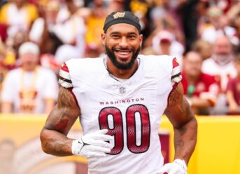 We expect Montez Sweat to help elevate our defense