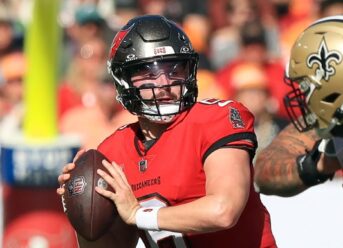 Baker Mayfield limited in practice Thursday