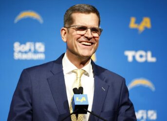 As Jim Harbaugh stares out at beach, Michigan’s no good, very bad offseason continues