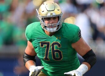 2024 NFL Mock Draft: Only 2 QBs taken in top 5 as teams prioritize other positions; Raiders trade with Giants