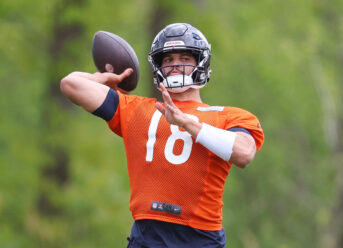 First look at Caleb Williams in action at Bears rookie minicamp