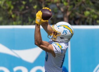 Second-round WR Ladd McConkey signs his rookie deal with the Chargers