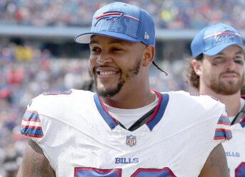 Dion Dawkins ‘perfectly fine’ with Bills flying under the radar in 2024: We can ‘hit everybody with uppercuts’