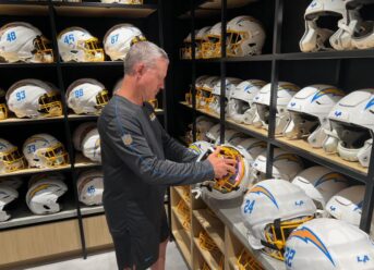 Meet the four ‘uncles’ responsible for equipping and fitting Chargers on game days