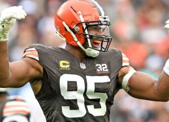 Browns’ Myles Garrett seeks ways he can improve his game after winning Defensive Player of the Year