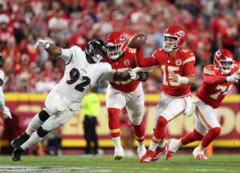 Patrick Mahomes passes Len Dawson as Chiefs’ all-time leading passer in 86 fewer games