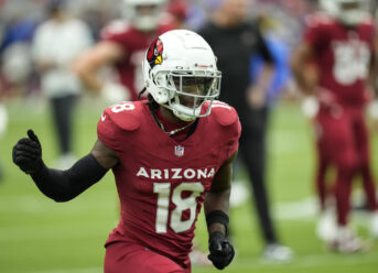 Cardinals rookie Marvin Harrison Jr. scores first 2 TDs of his career in 1st quarter vs. Rams