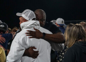 Atlanta Falcons host Apalachee High School football team at practice one week after school shooting