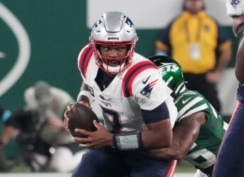 Brissett still confident in Patriots offensive line amid struggles