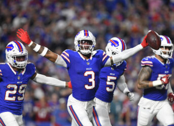 Damar Hamlin records 1st career interception, sends Bills crowd into a frenzy less than 2 years after cardiac arrest