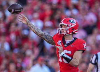 Carson Beck’s elbow injury will reportedly sideline him for Georgia’s College Football Playoff run
