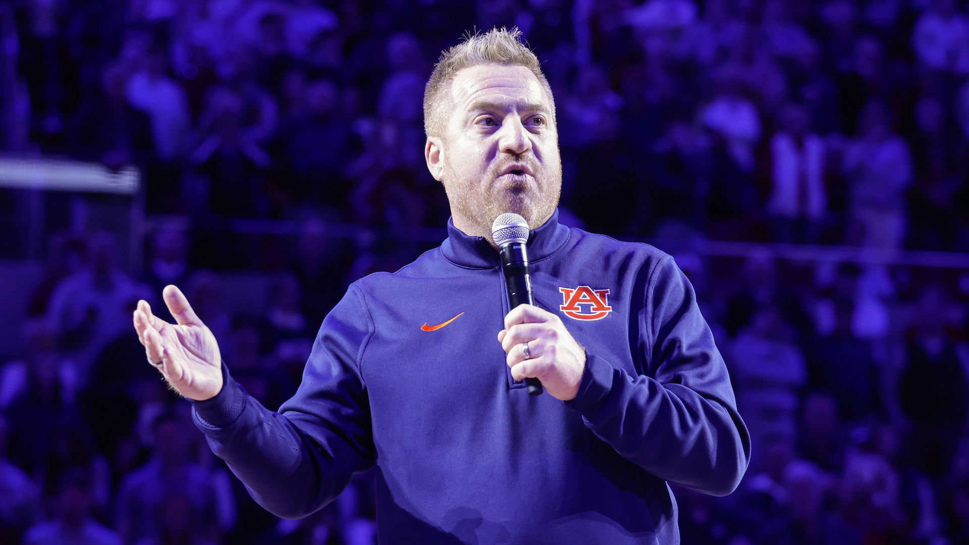 College football transfer portal: Auburn’s Alex Golesh comments on tampering